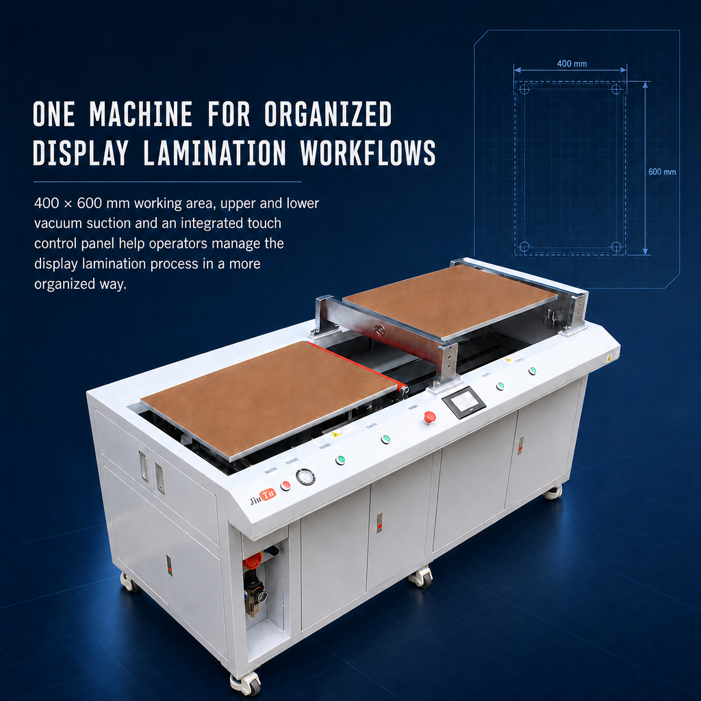 The 400×600 OCA/SCA Film Laminating Machine