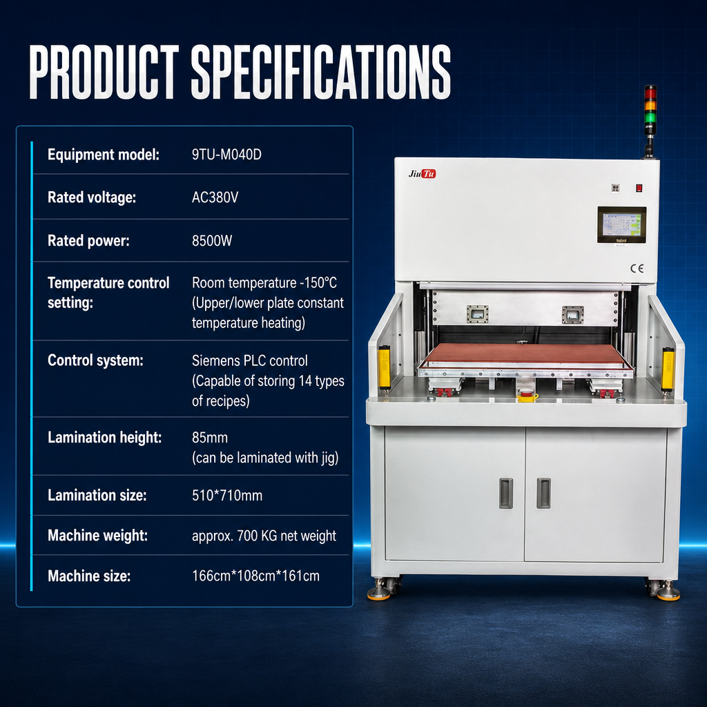 9TU-M040D industrial lamination processes