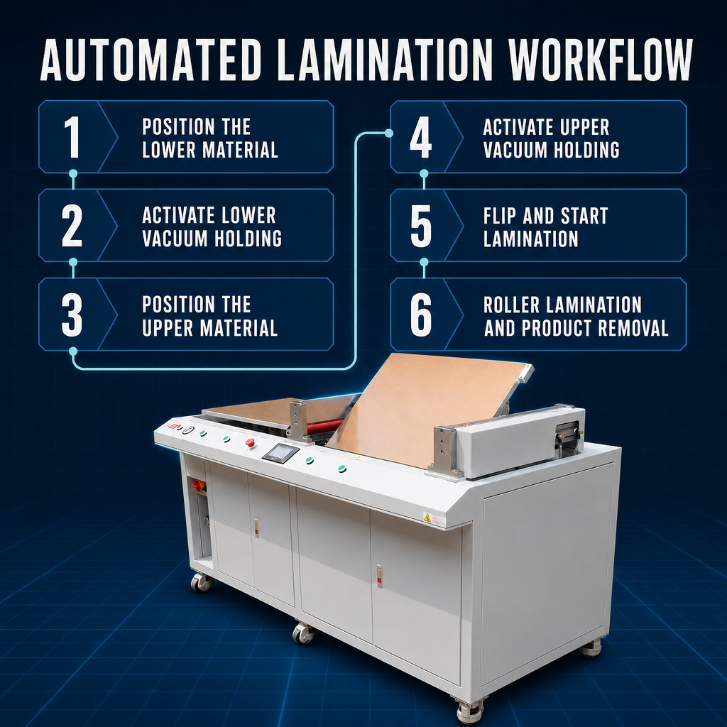 The 500×700 Film Laminating Machine (Model 9TU-M068C)