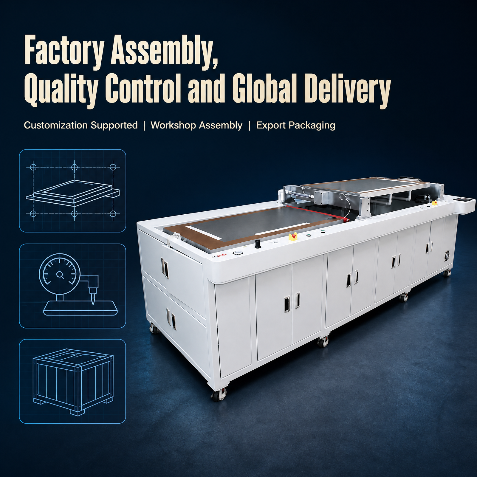 The 700×1200 Film Laminating Machine (Model 9TU-M048A)