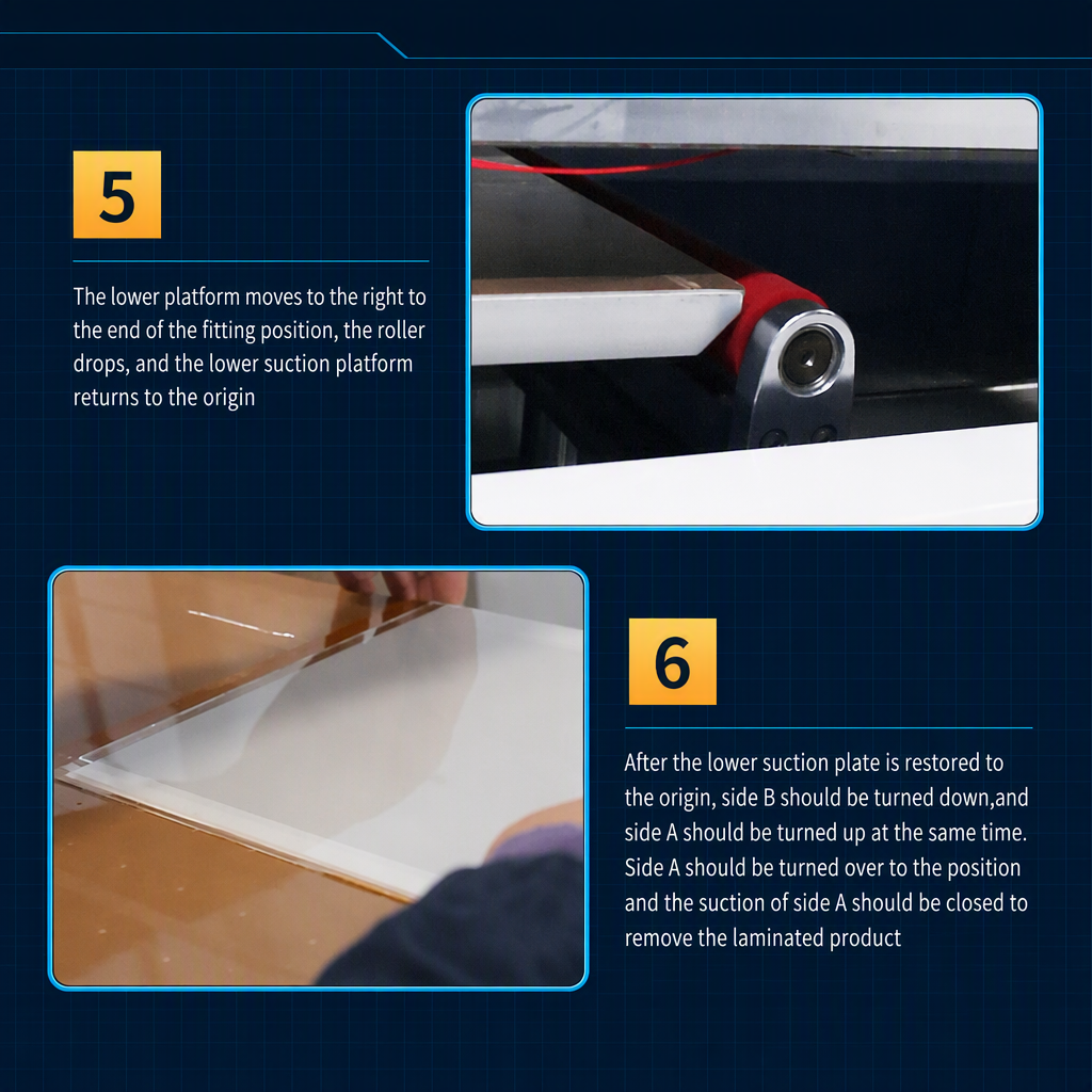 The 1200×1800 OCA/SCA Film Laminating Machine