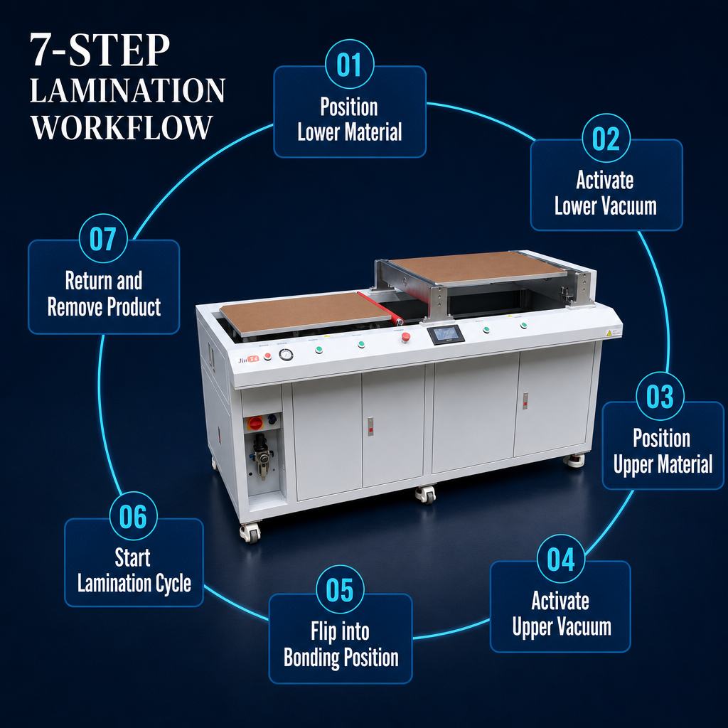The 500×700 Film Laminating Machine (Model 9TU-M068C)