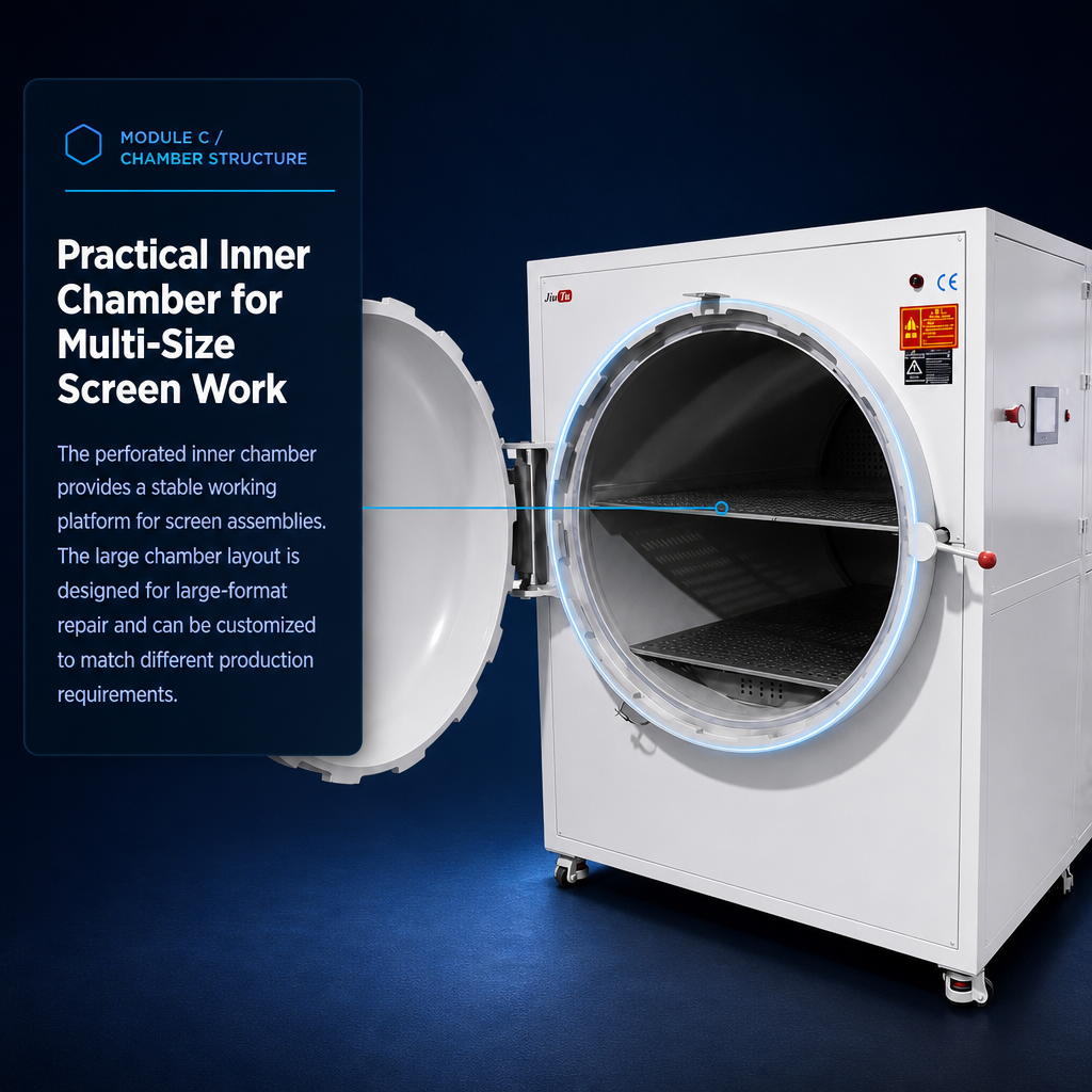 1000×1300 Carbon Steel Bubble Remover Machine