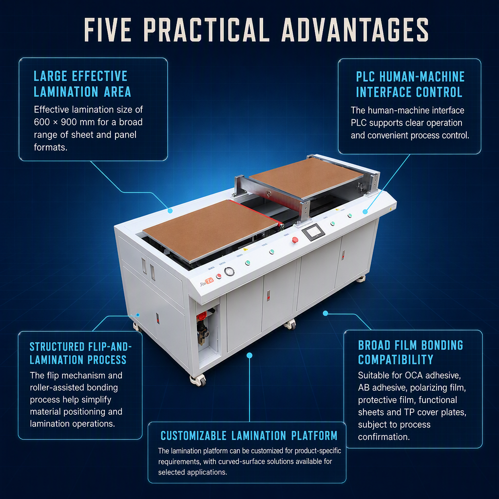 The 600×900 Film Laminating Machine (Model 9TU-M068D)
