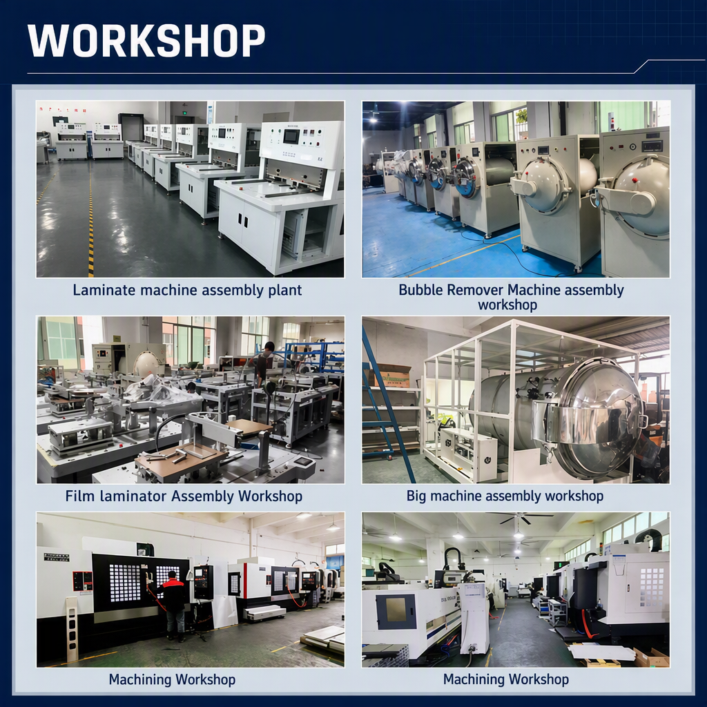 The 750×500 Laminating Machine with CCD/FFU