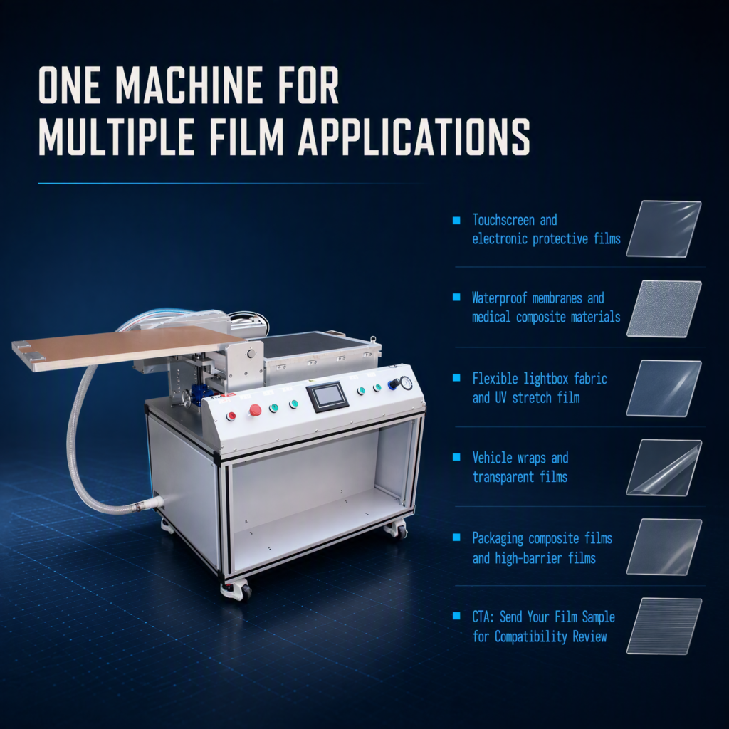 The 300×400 Mesh Film Laminating Machine