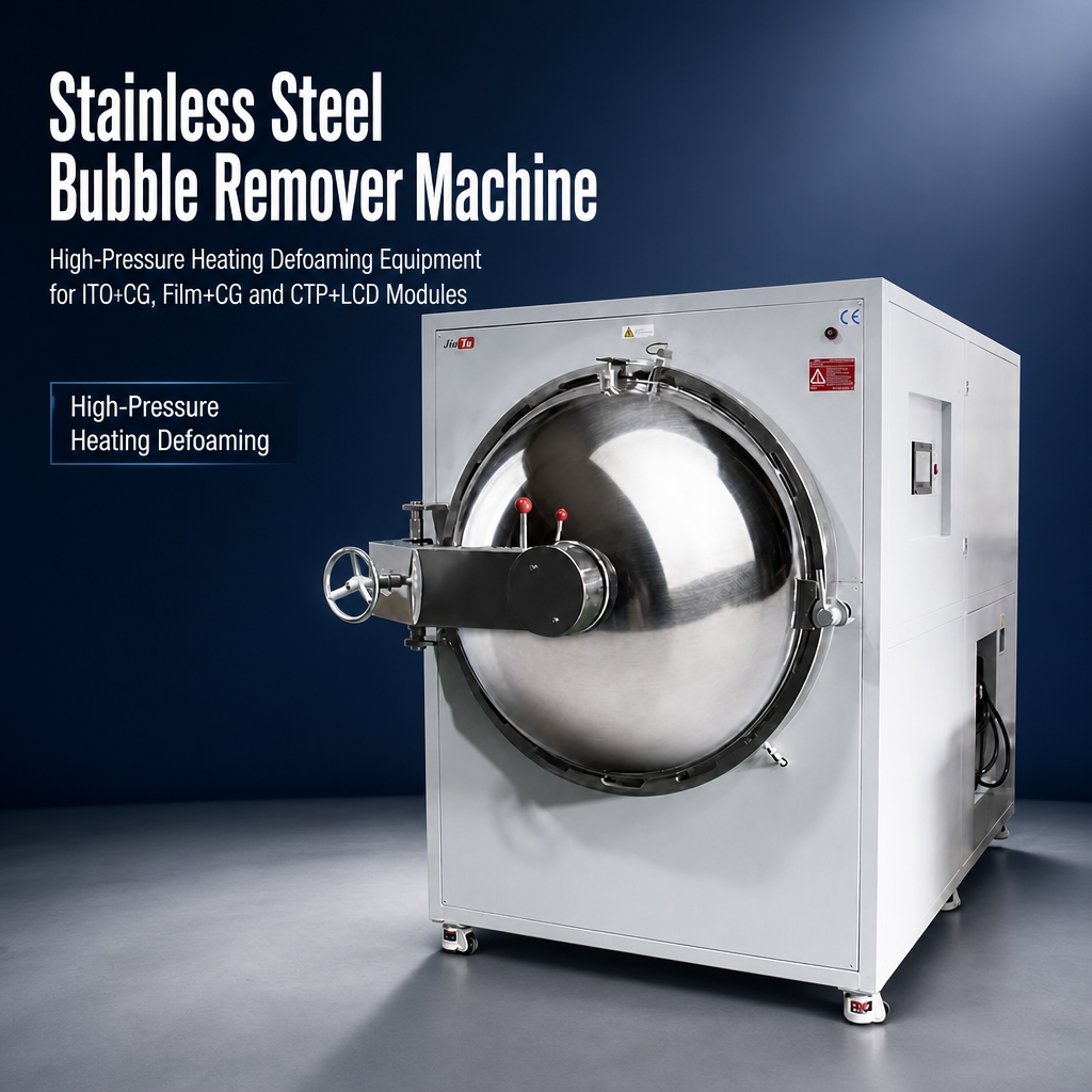 800×1200mm Stainless Steel Bubble Remover Machine