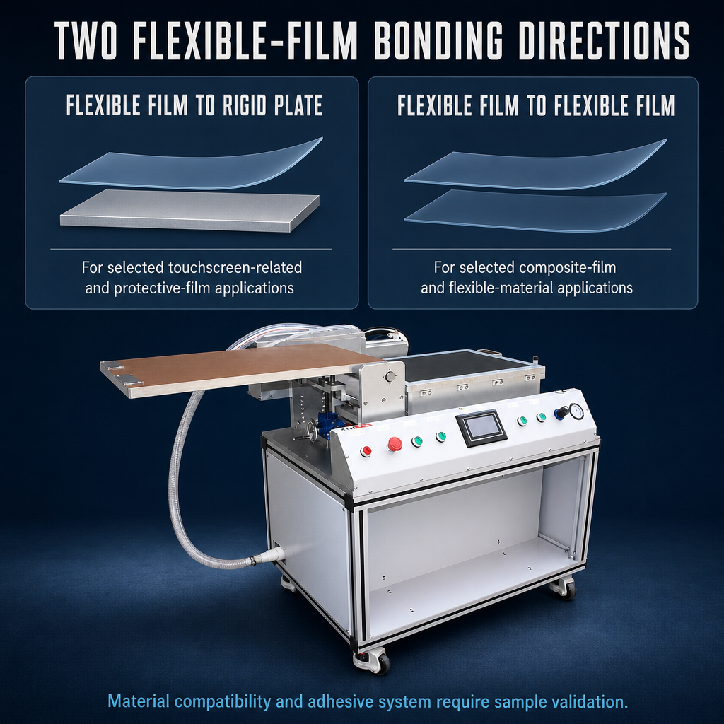 The 300×400 Mesh Film Laminating Machine