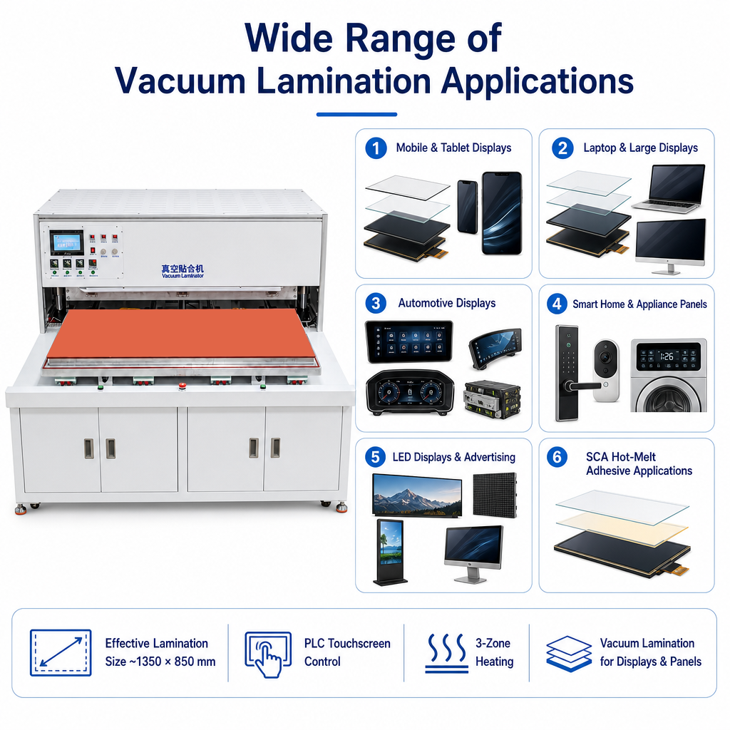 850x1350mm vacuum laminating machine