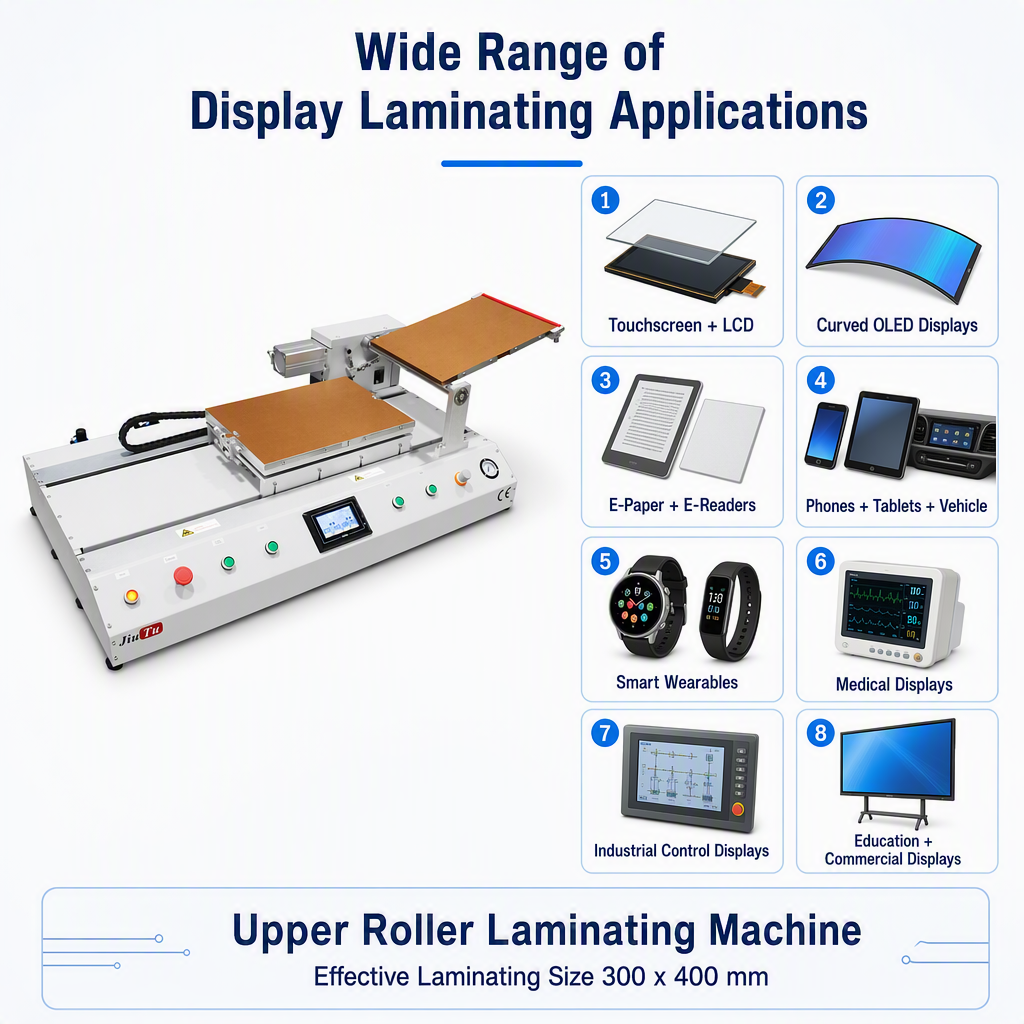 The 9TU-M068H upper roller film laminating machine