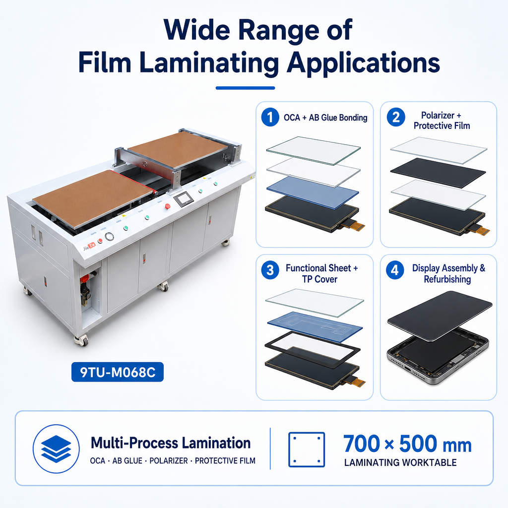 The 500×700 Film Laminating Machine (Model 9TU-M068C)