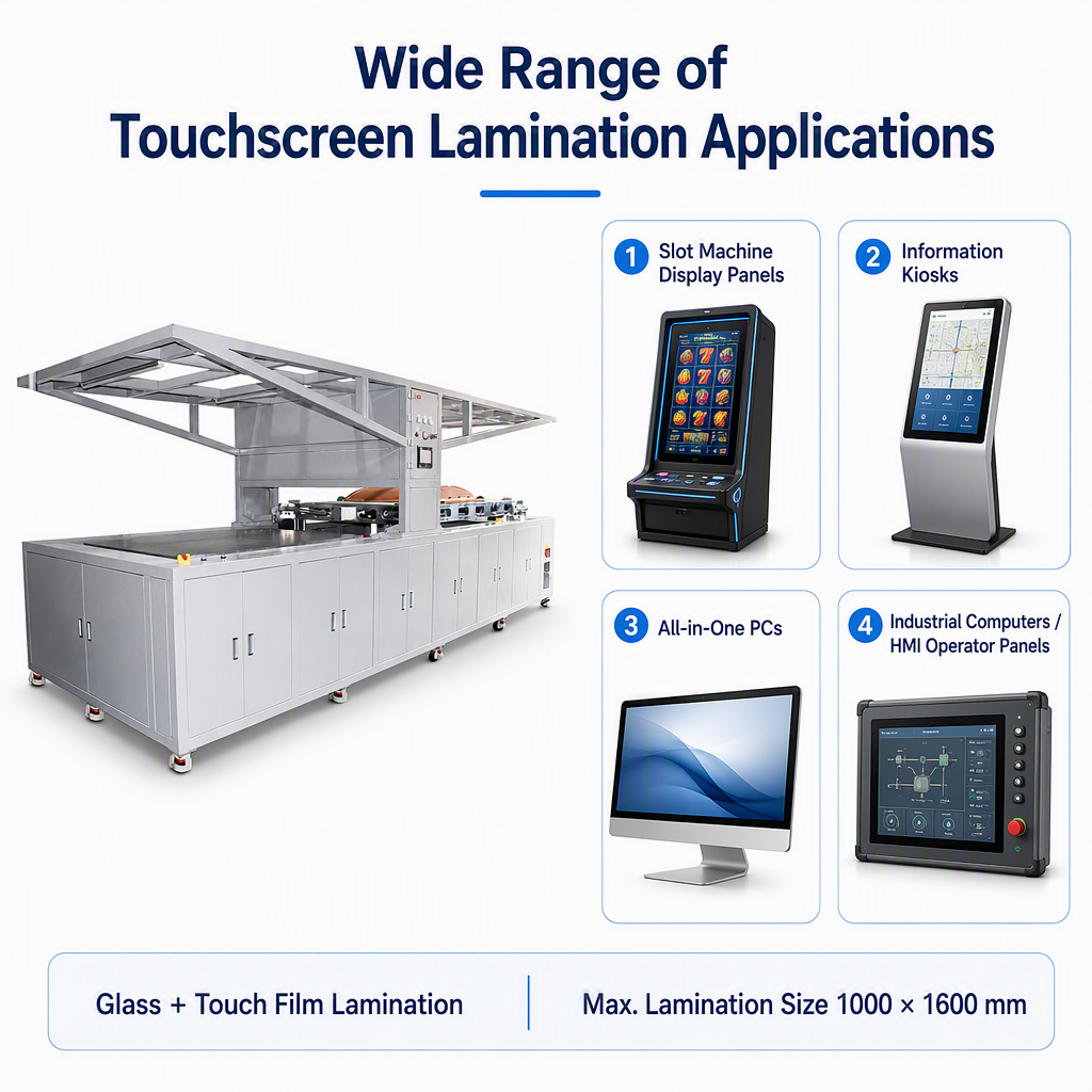 The 1000×1600 Film Laminating Machine