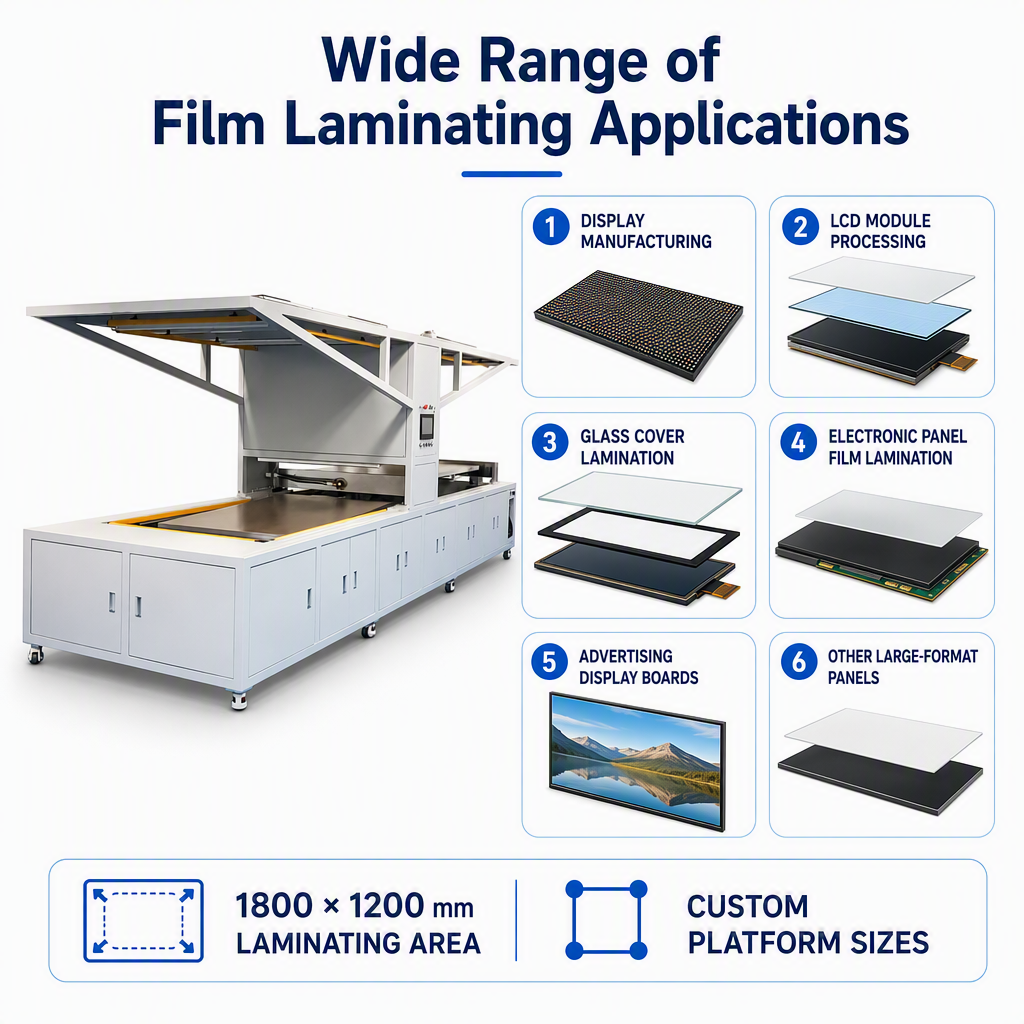 The 1200×1800 OCA/SCA Film Laminating Machine
