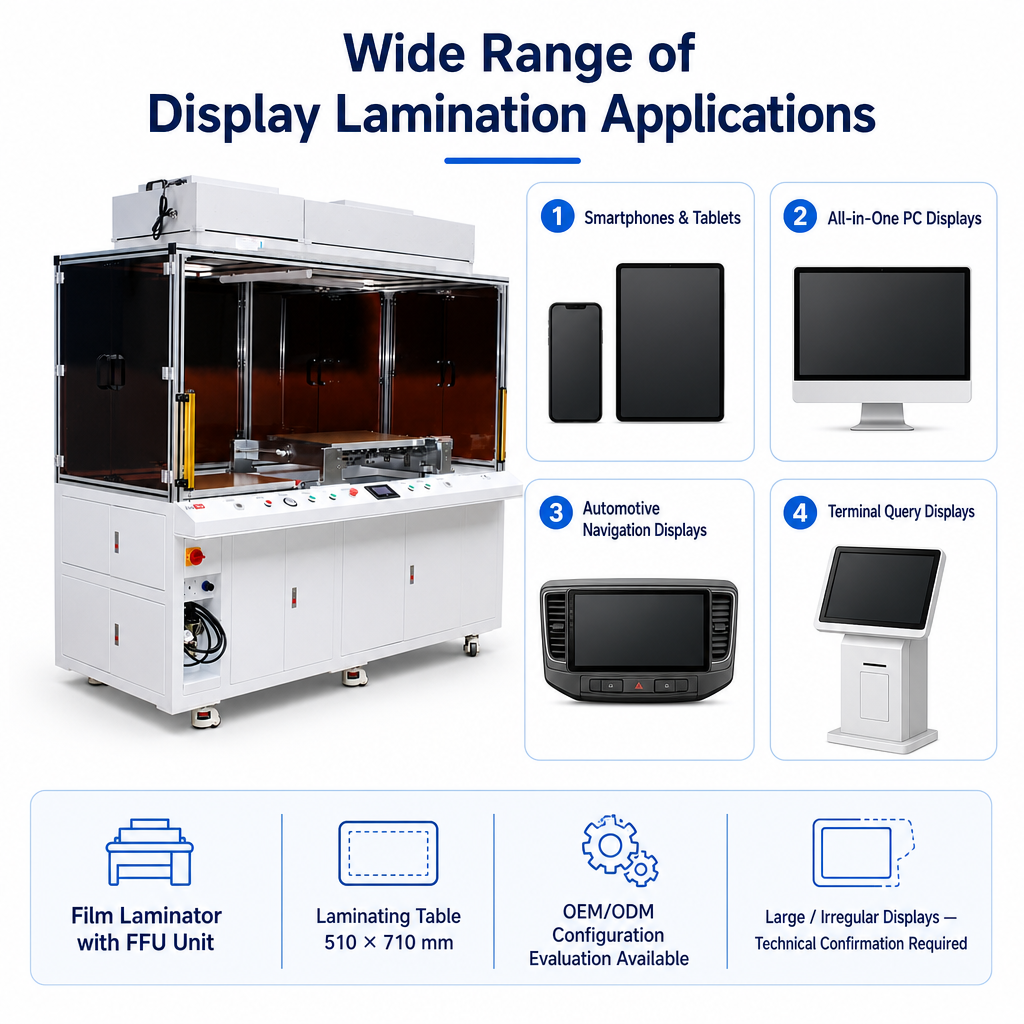 510×710 Film Laminating Machine with FFU