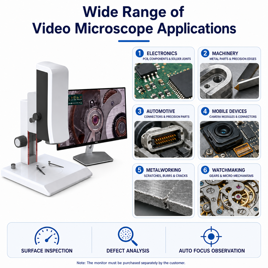 SI-VMA Automatic Focusing Video Microscope