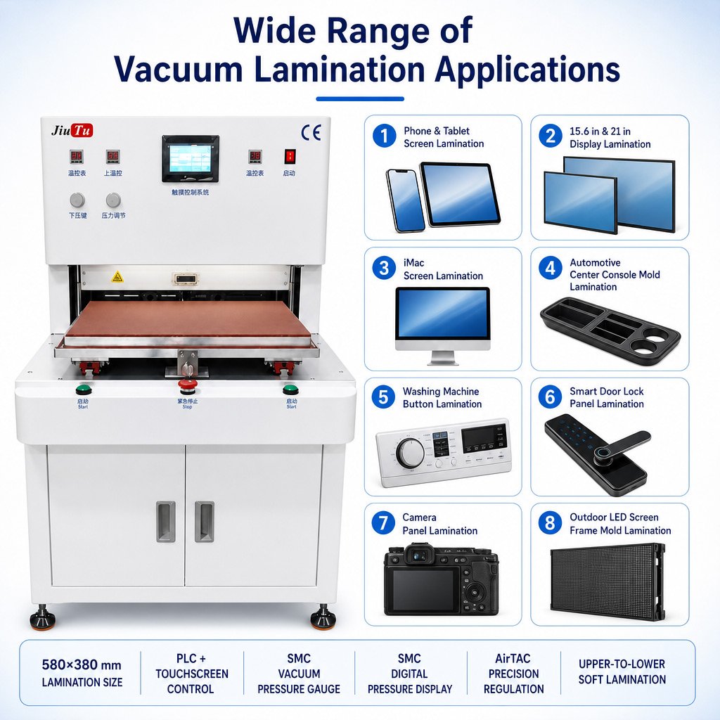 550×380 vacuum laminating machine