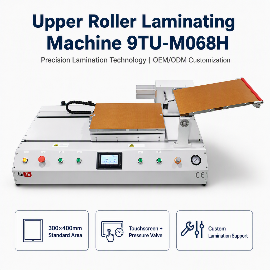 The 9TU-M068H upper roller film laminating machine