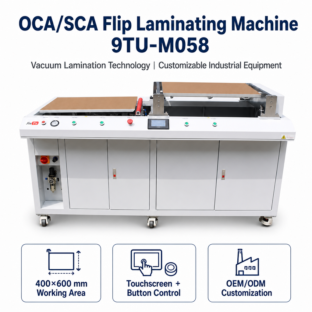 The 400×600 OCA/SCA Film Laminating Machine