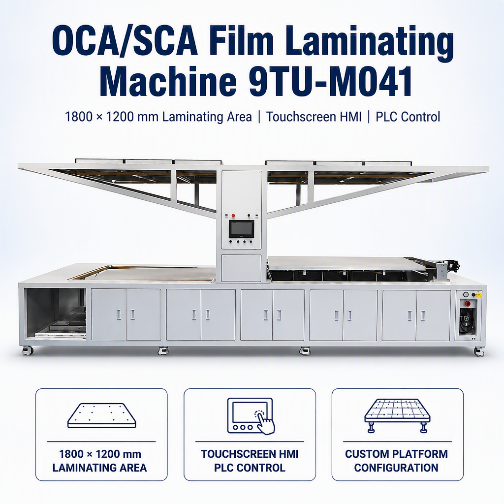 The 1200×1800 OCA/SCA Film Laminating Machine