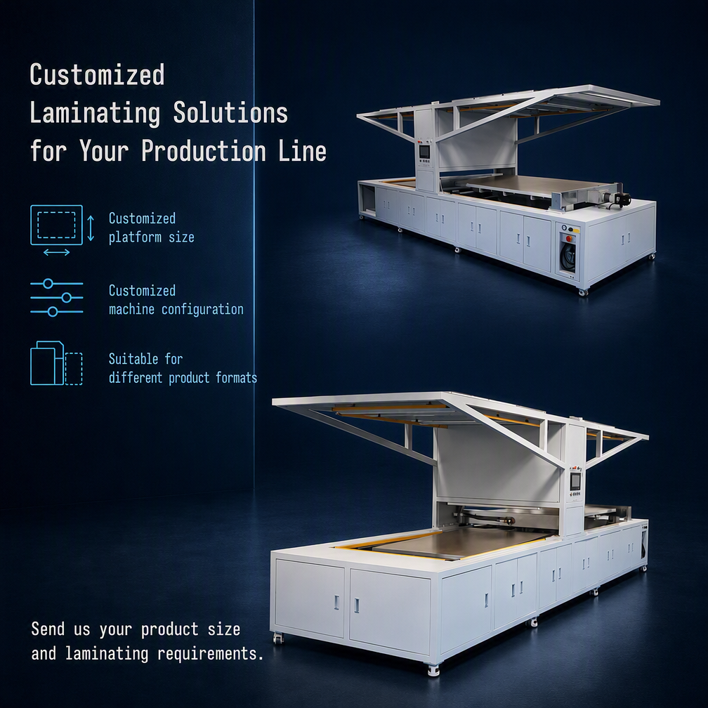 The 1200×1800 OCA/SCA Film Laminating Machine