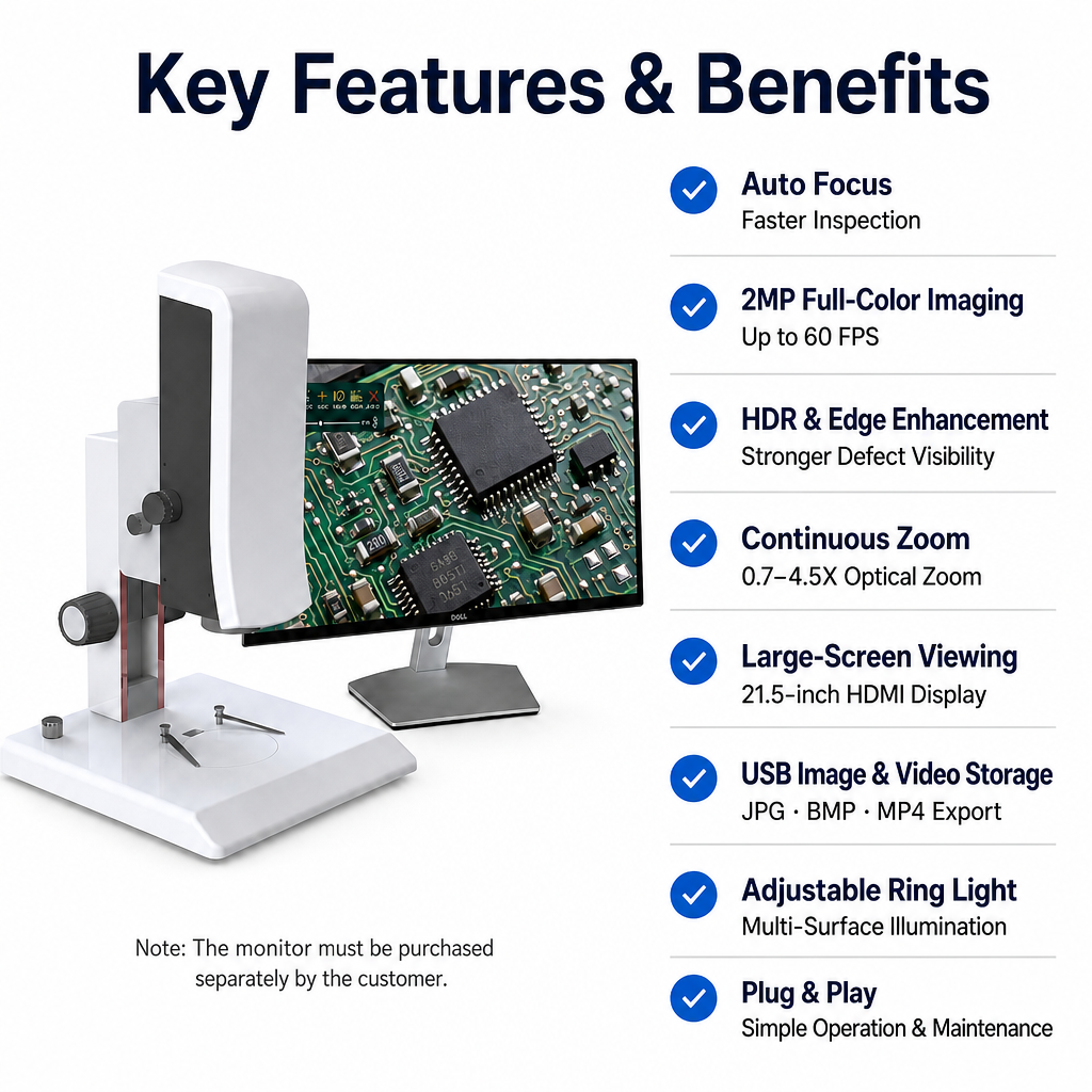 SI-VMA Automatic Focusing Video Microscope