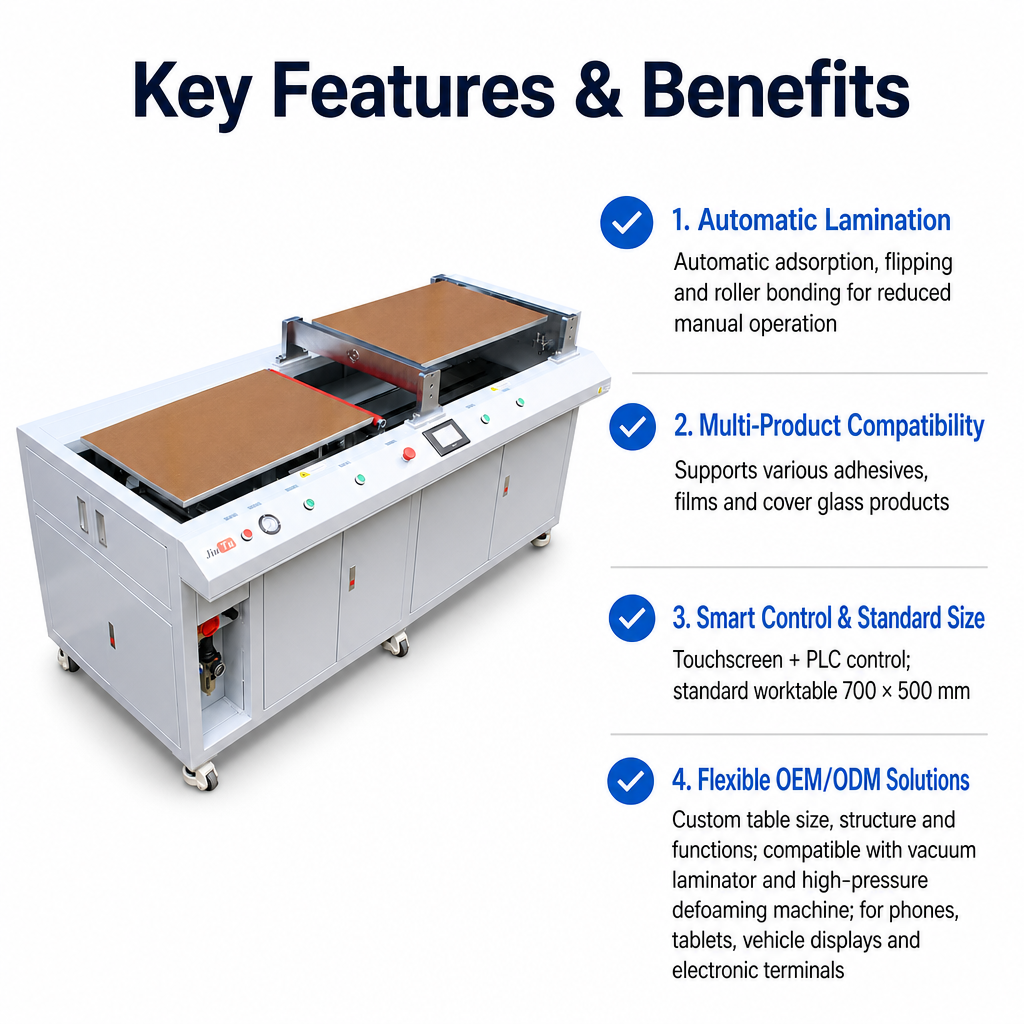 The 500×700 Film Laminating Machine (Model 9TU-M068C)