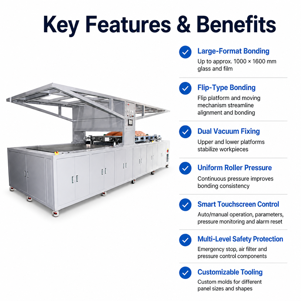 The 1000×1600 Film Laminating Machine