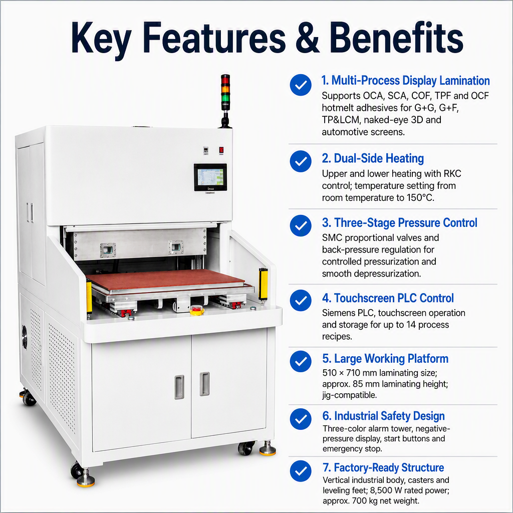 9TU-M040D industrial lamination processes