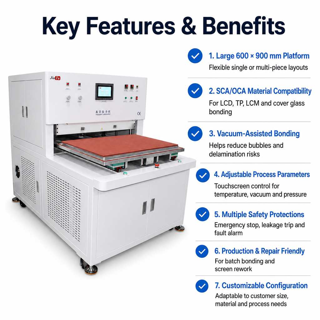 600X900 Vacuum laminating machine