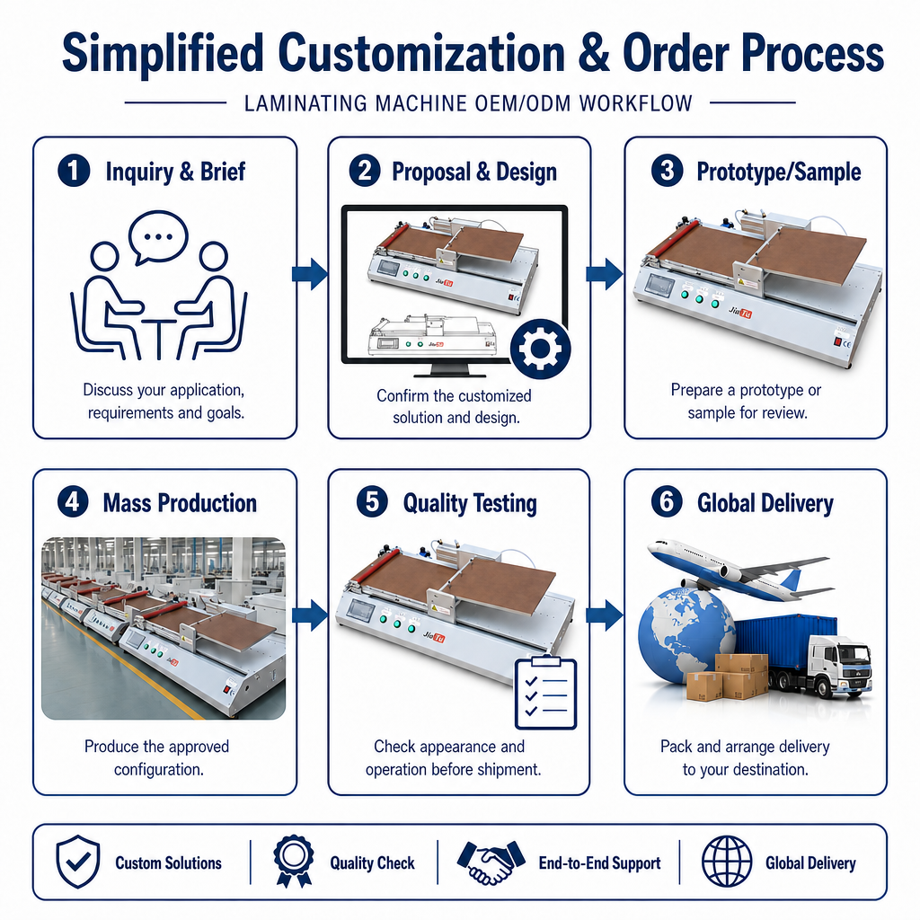 The 300×400 Flip-Plate Lower Roller Film Laminating Machine