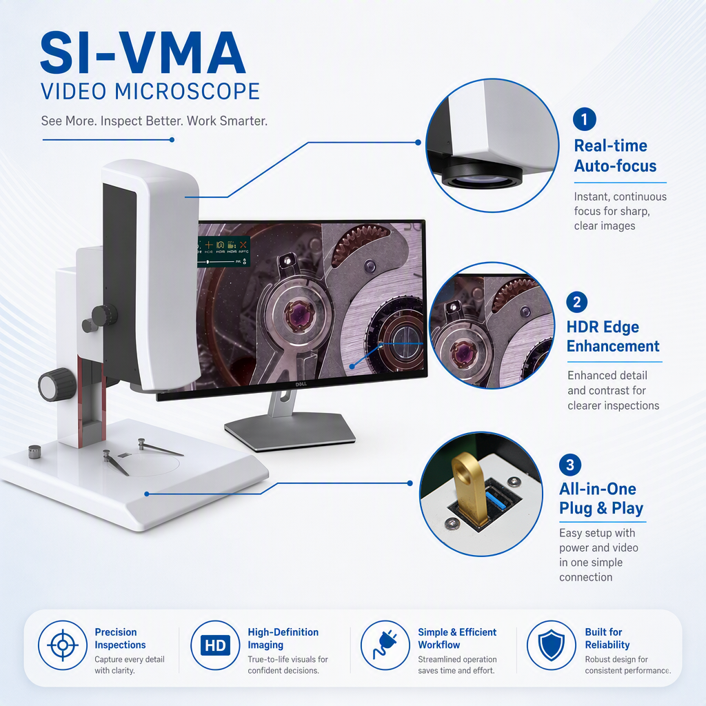 SI-VMA Automatic Focusing Video Microscope