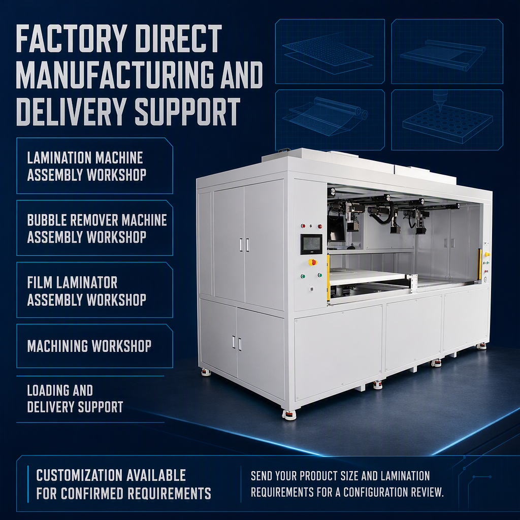 The 750×500 Laminating Machine with CCD/FFU
