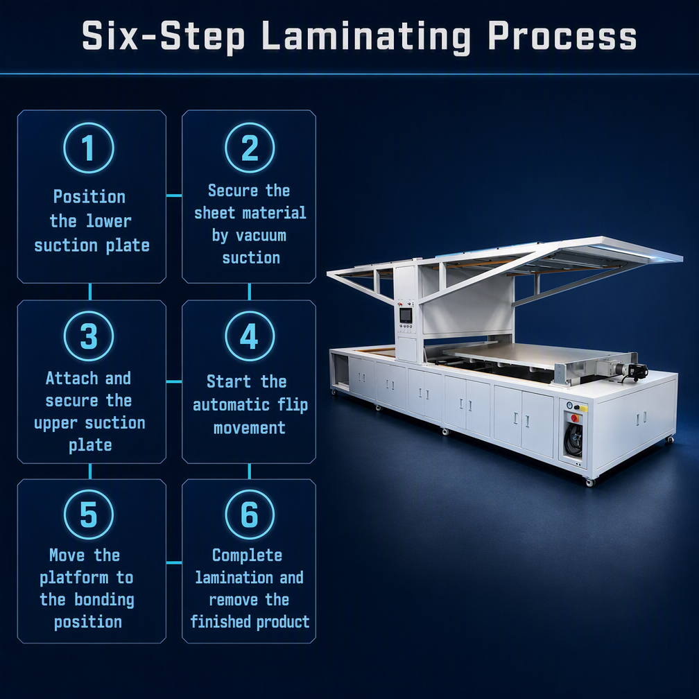 The 1200×1800 OCA/SCA Film Laminating Machine