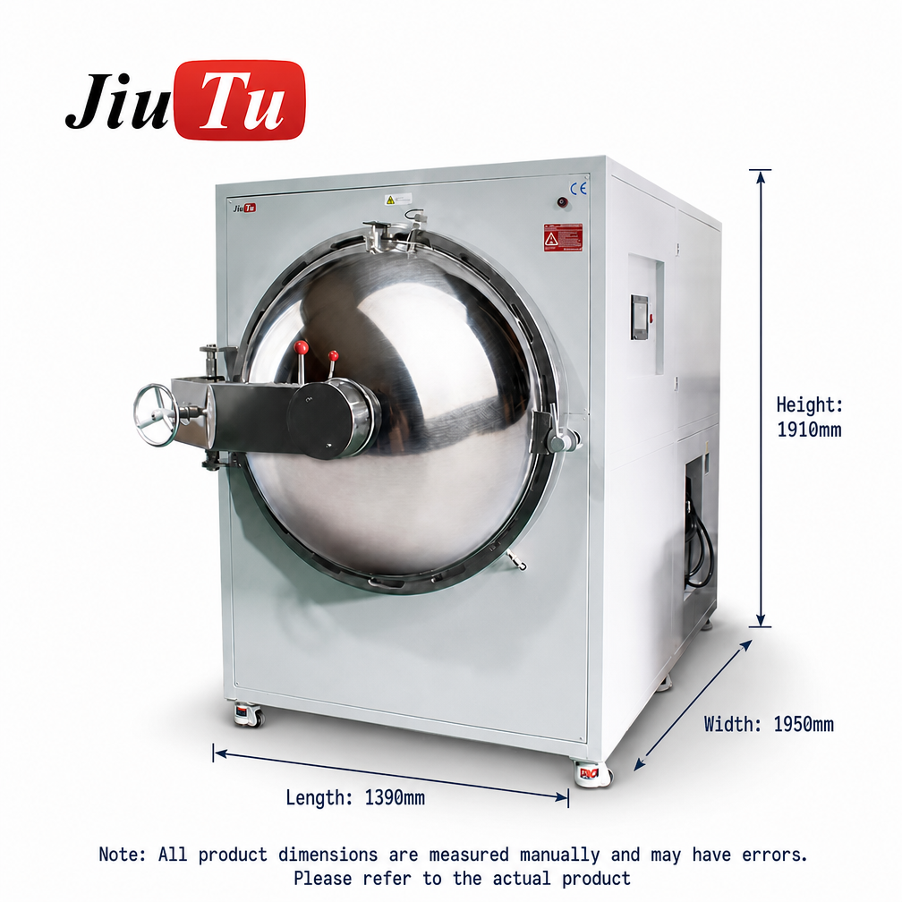 1000 mm Bore × 1600 mm Stainless Steel Bubble Remover Machine