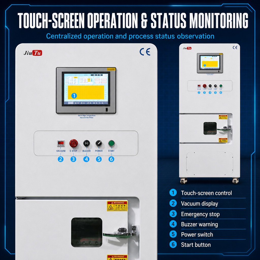 Servo High Temperature Laminator user manual 200x200