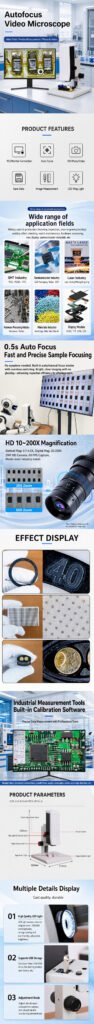 SI-VMA Automatic Focusing Video Microscope