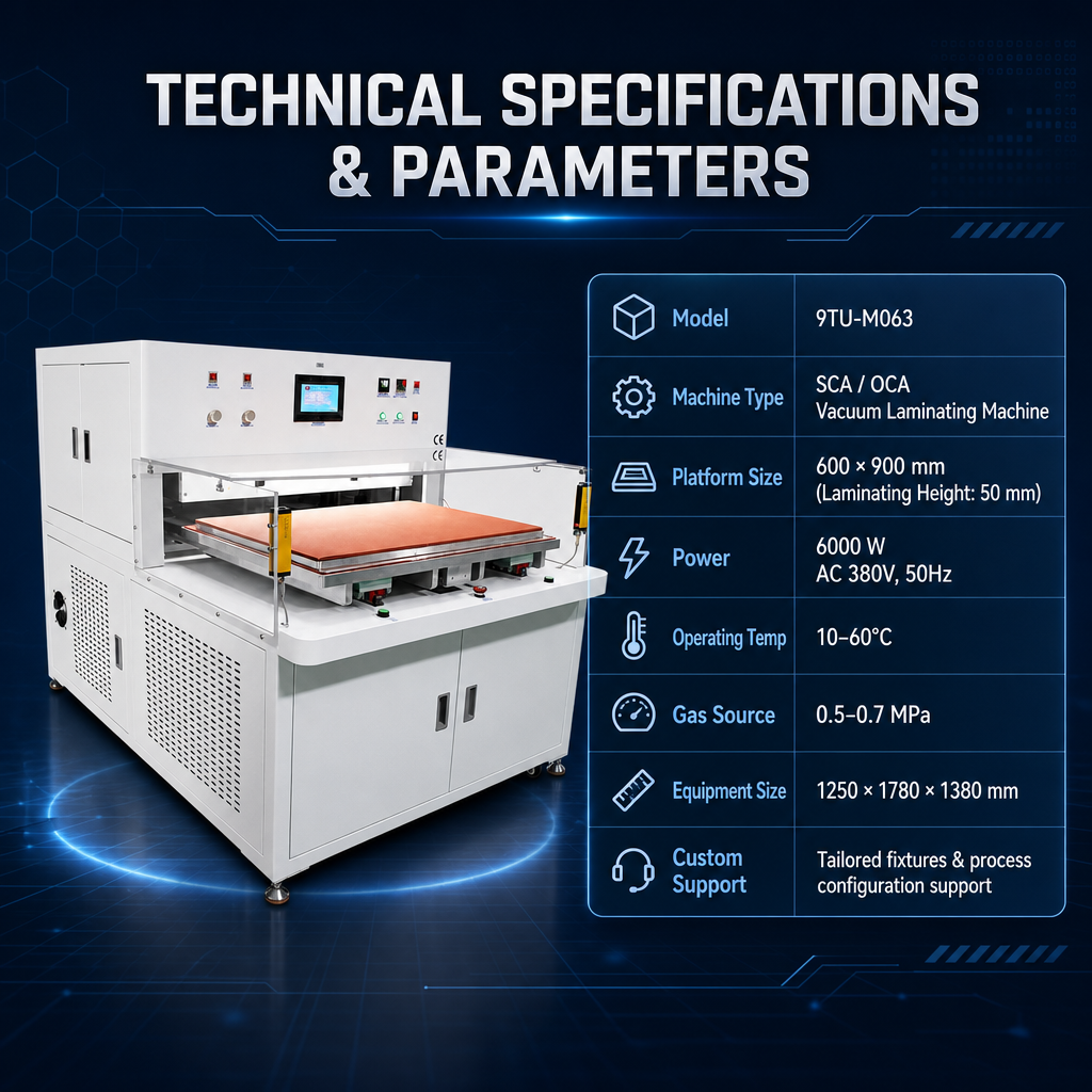600×900 Laminating Machine with Light Curtain and Dust Cover