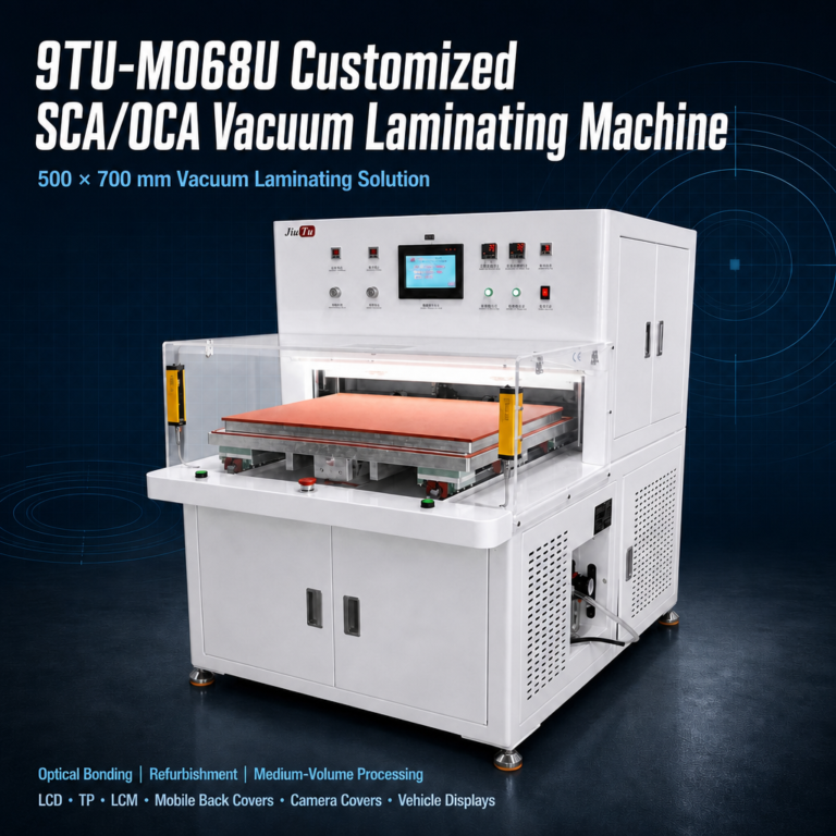 500×700 Laminating Machine for Dust Covers with Grilles