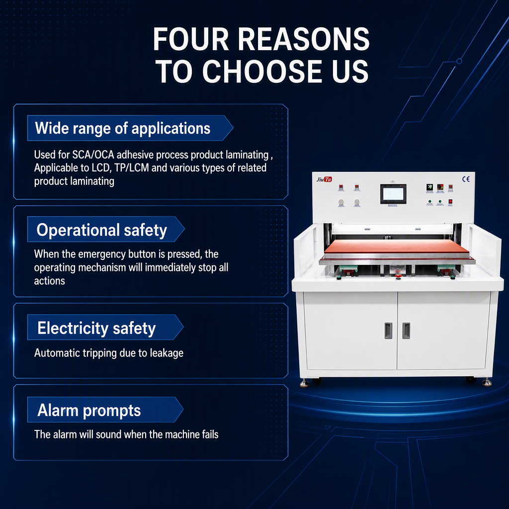 600×900 Vacuum Laminator with Baffles