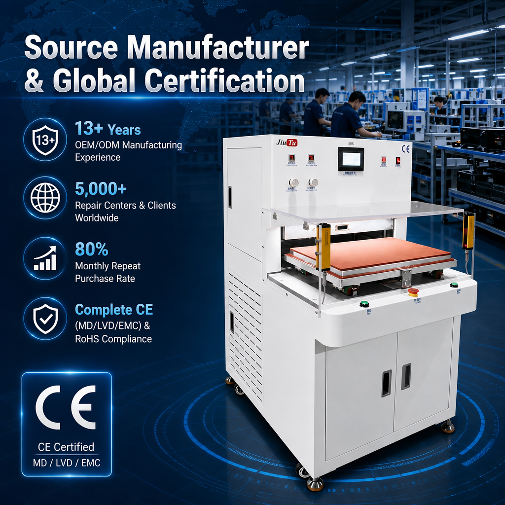 550×380 Laminating Machine with Grid and Dust Cover