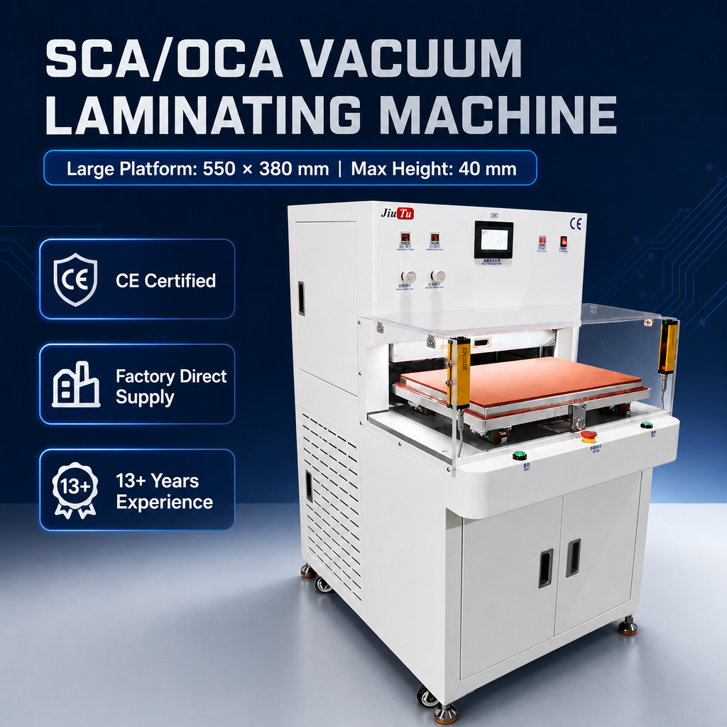 550×380 Laminating Machine with Grid and Dust Cover