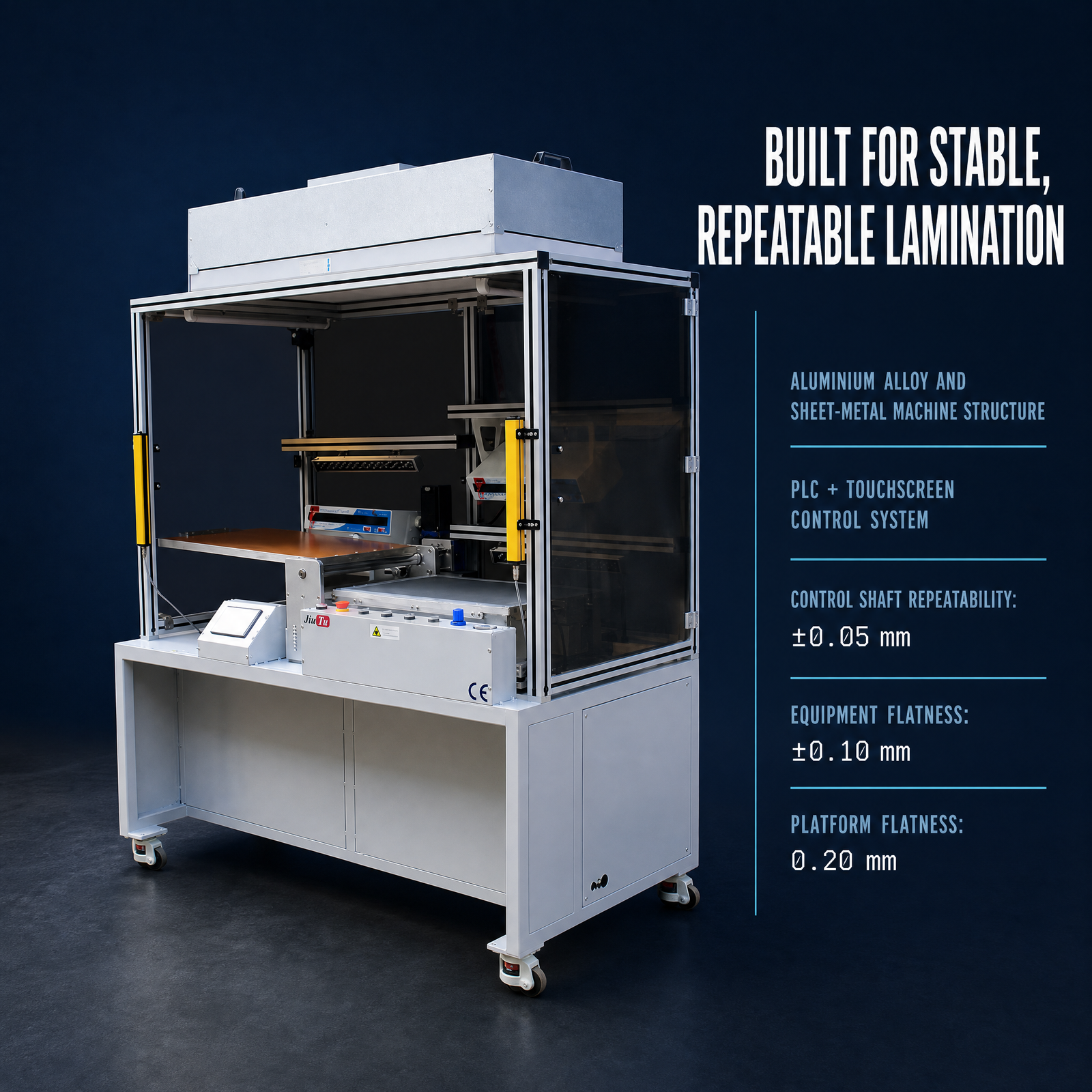 450×320 FFU Mesh Film Laminating Machine