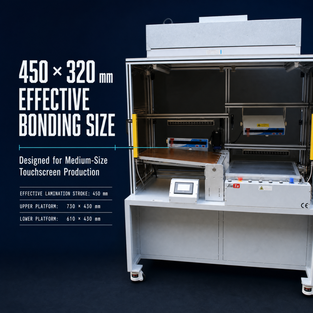 450×320 FFU Mesh Film Laminating Machine
