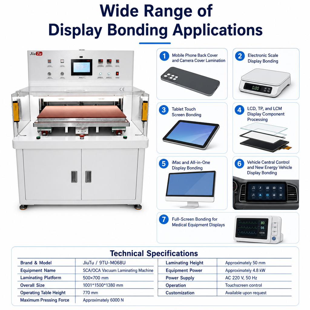 500×700 Laminating Machine for Dust Covers with Grilles