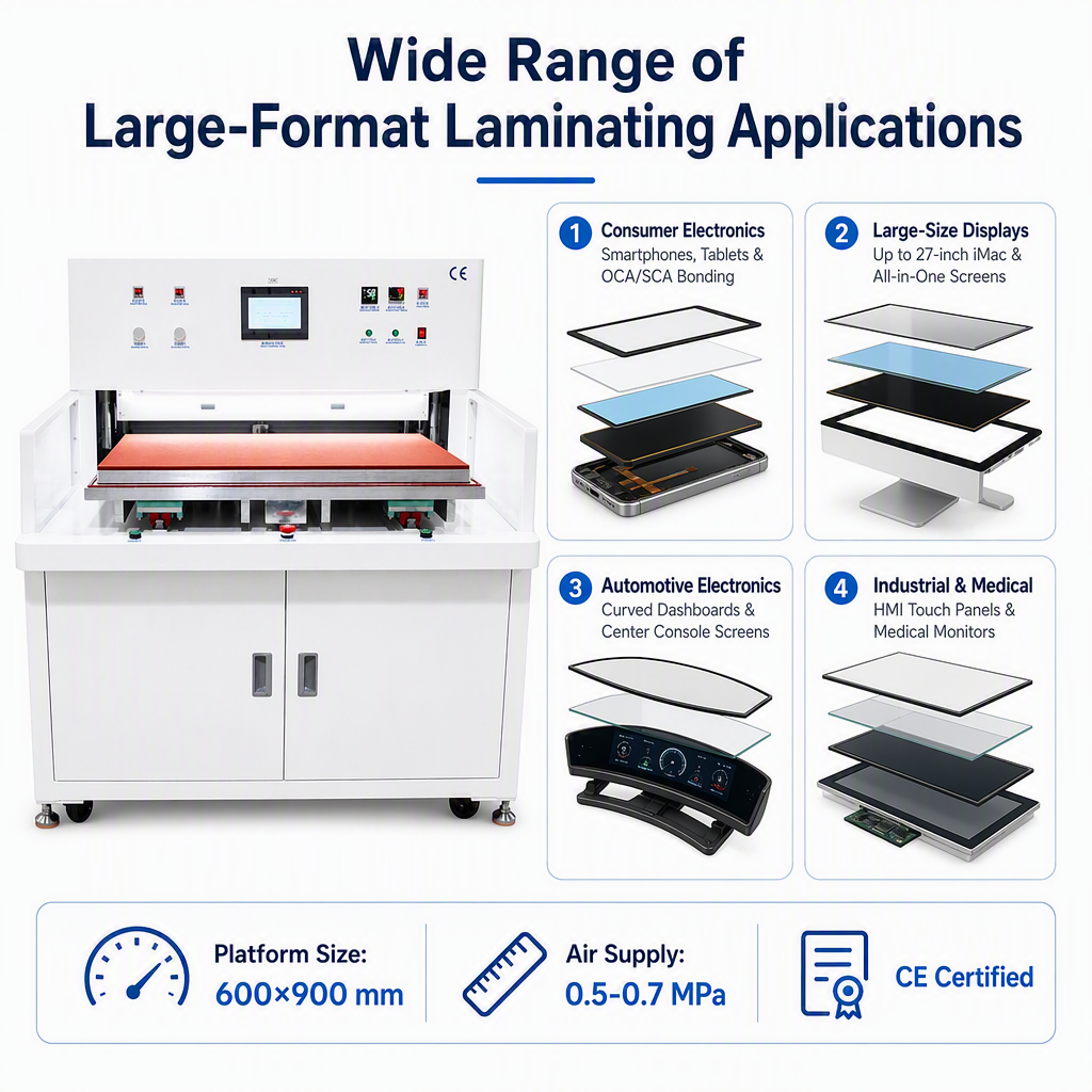 600×900 Vacuum Laminator with Baffles