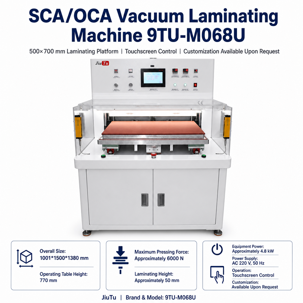 500×700 Laminating Machine for Dust Covers with Grilles