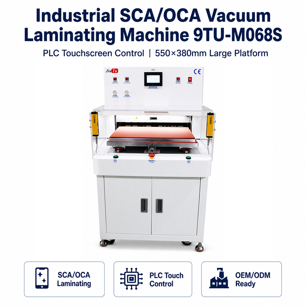 550×380 Laminating Machine with Grid and Dust Cover